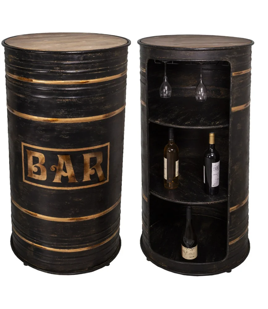 Tonneau bar avec support verre