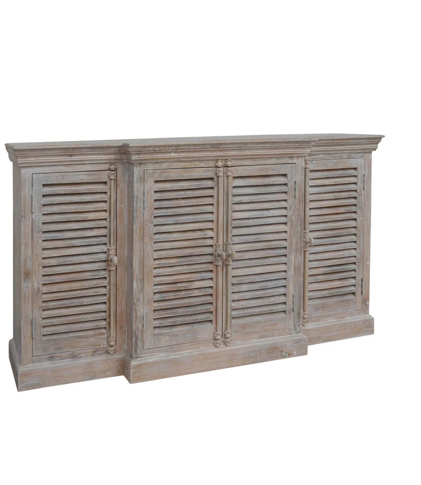 Enfilade 4 portes persiennes L180 X H95 X P40