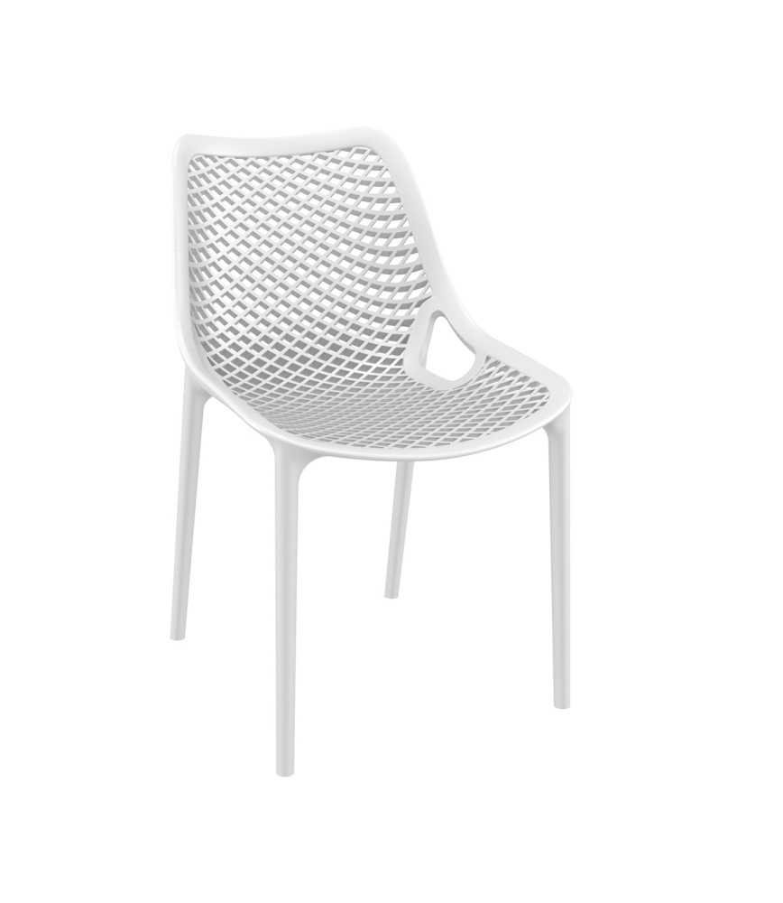 Chaise Air blanche empilable