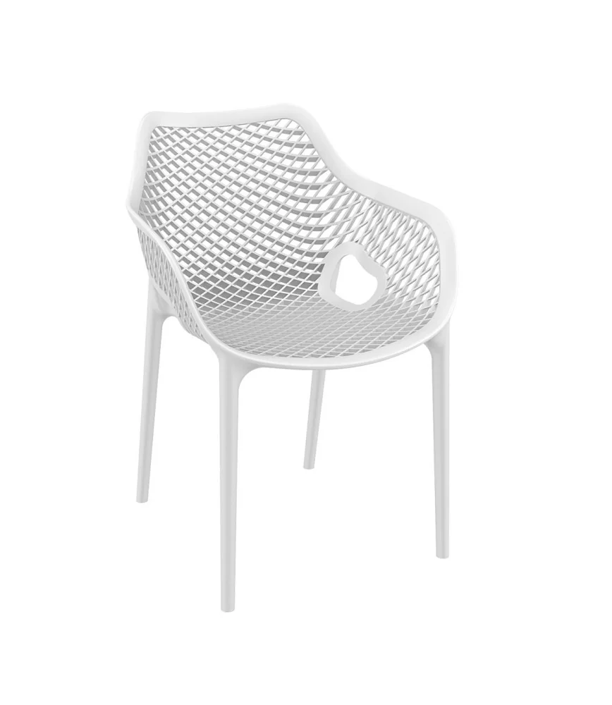 Chaise Air blanche empilable