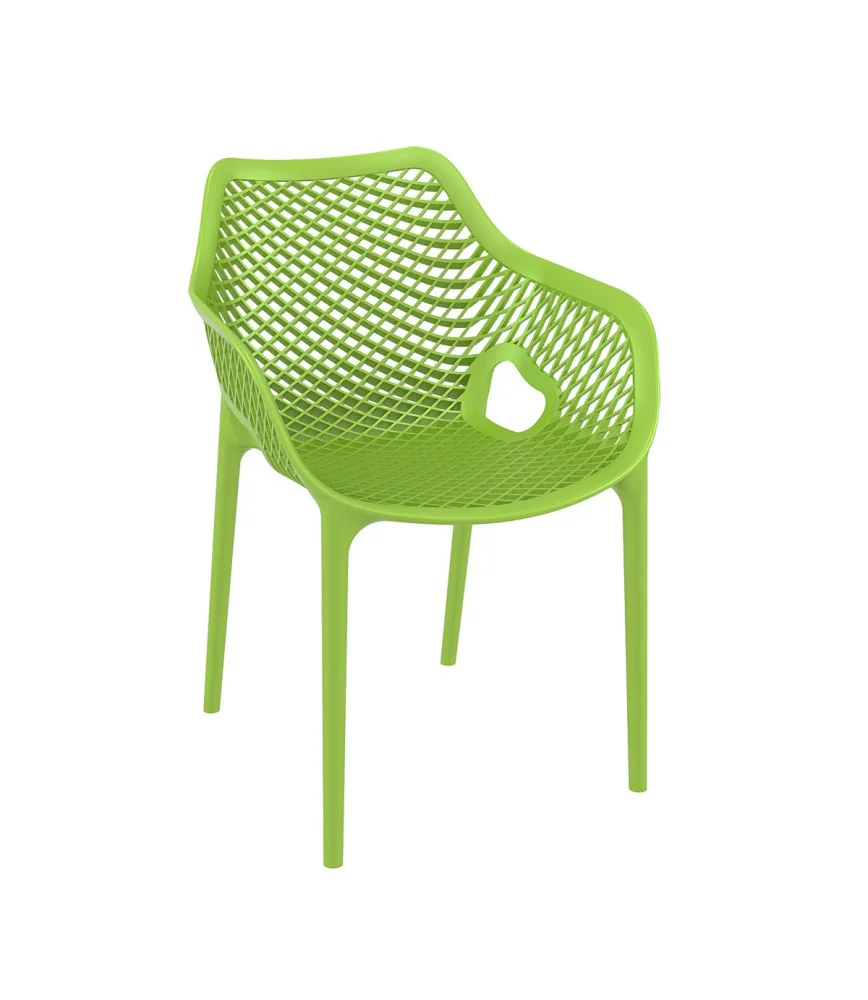 Fauteuil Air vert empilable