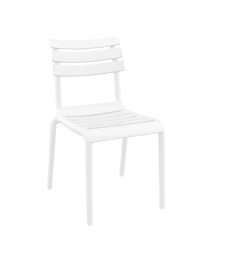 Chaise Helen blanche empilable