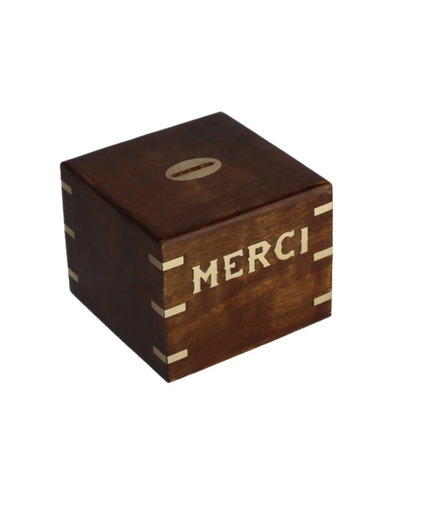 Tirelire "MERCI"