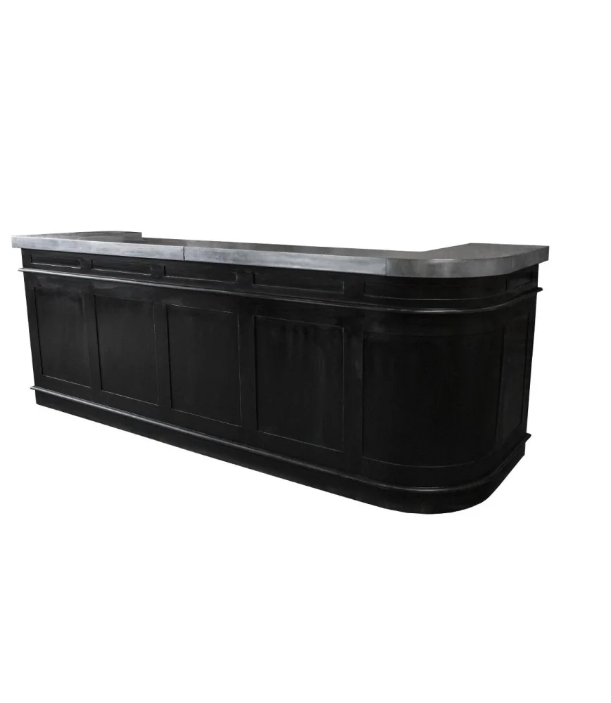 Bar avec angles arrondis L 300 x Retour 100 x H 110 x P 70