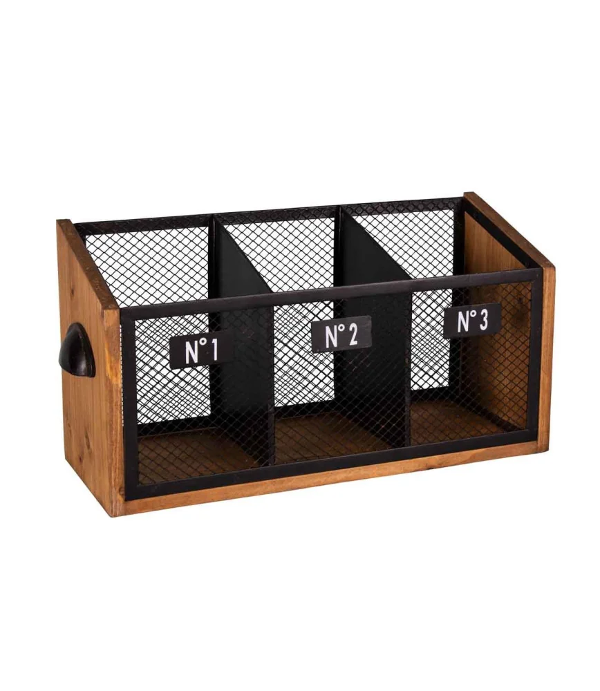 Range couverts métal/bois