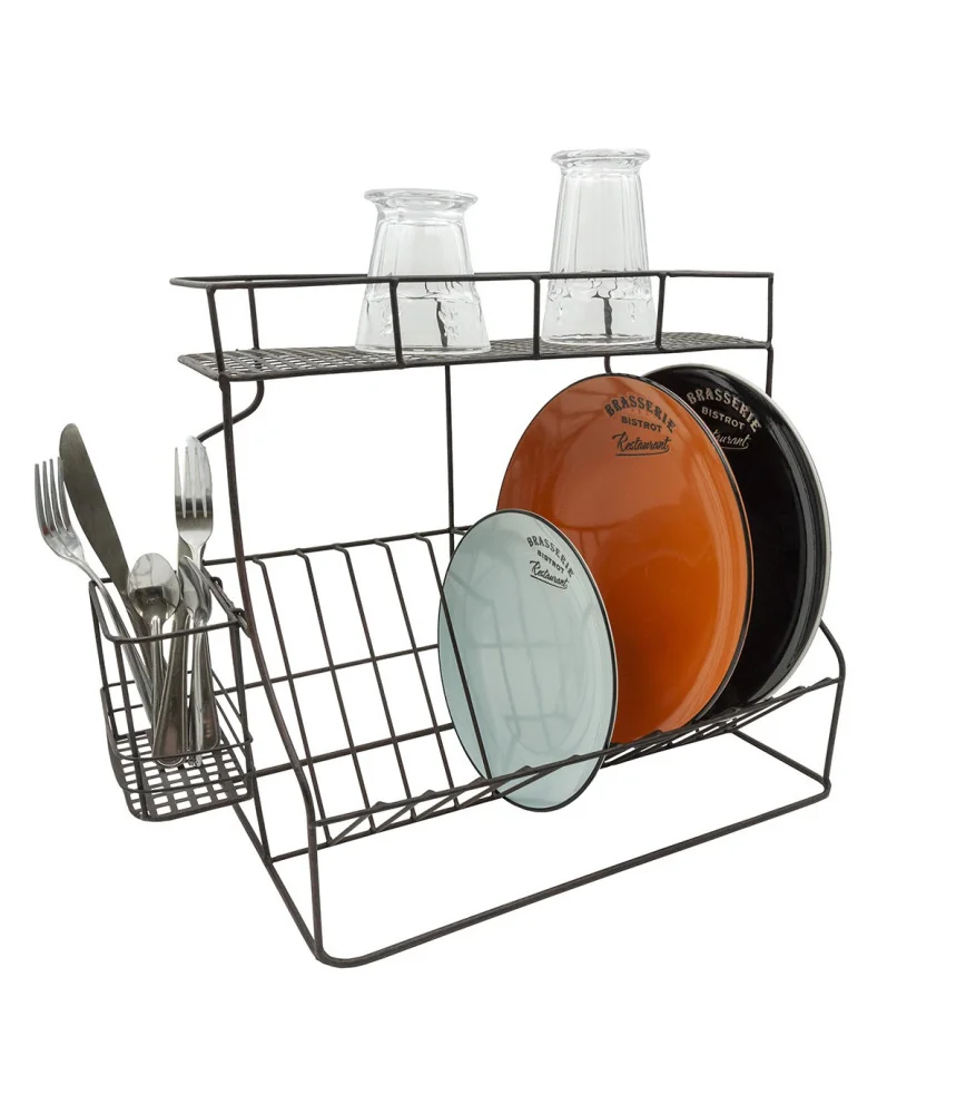 Egouttoir avec porte couvert "antique"