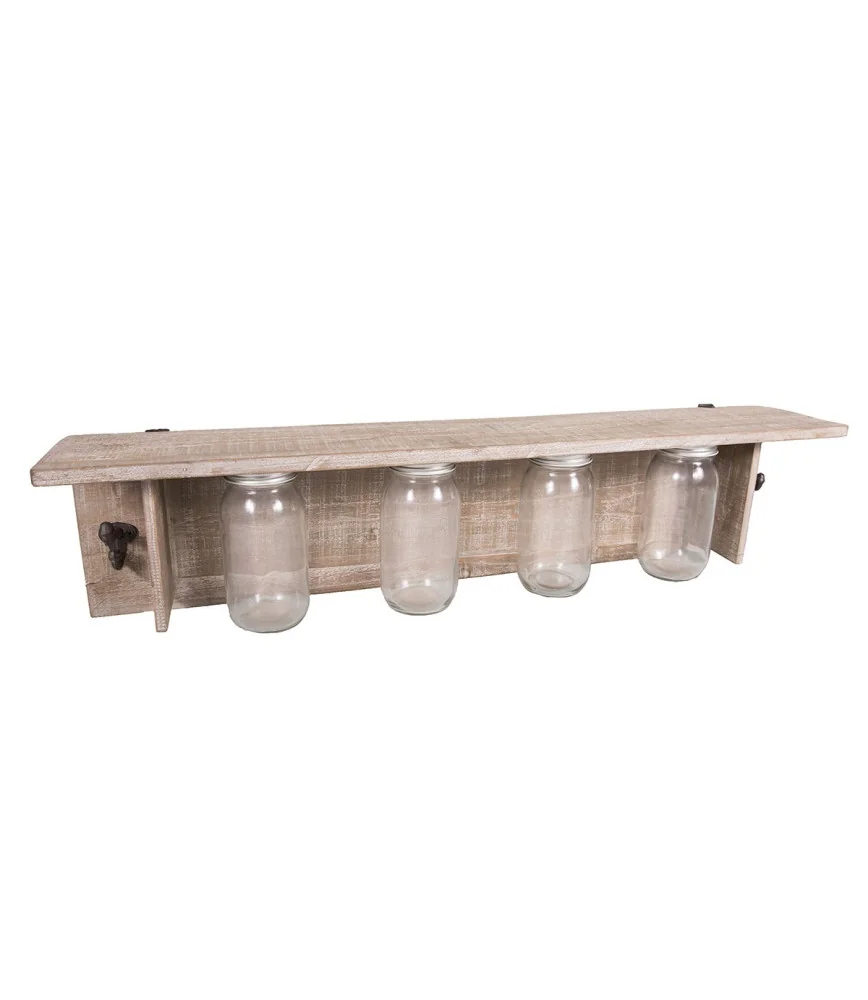 Etagère Murale 4 Pots vissables