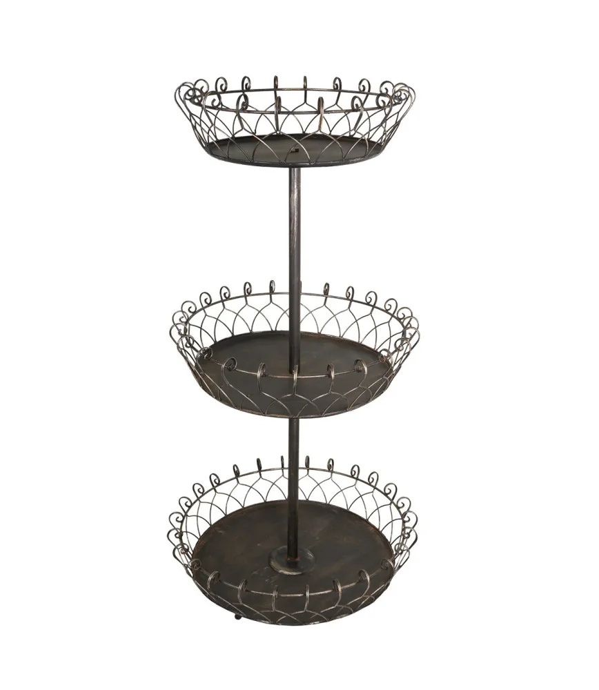 Serviteur 3 plateaux