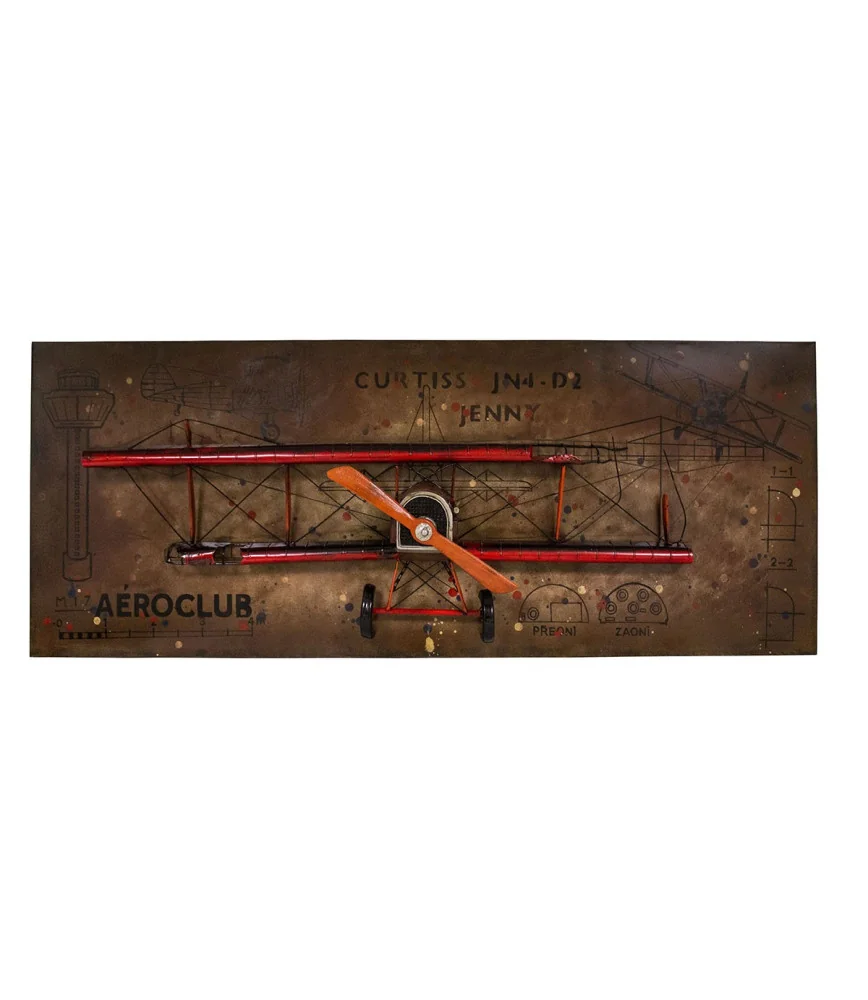 Tableau avion en relief 160*60
