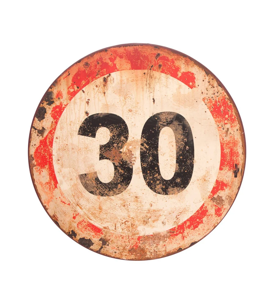 Panneau de signalisation 30