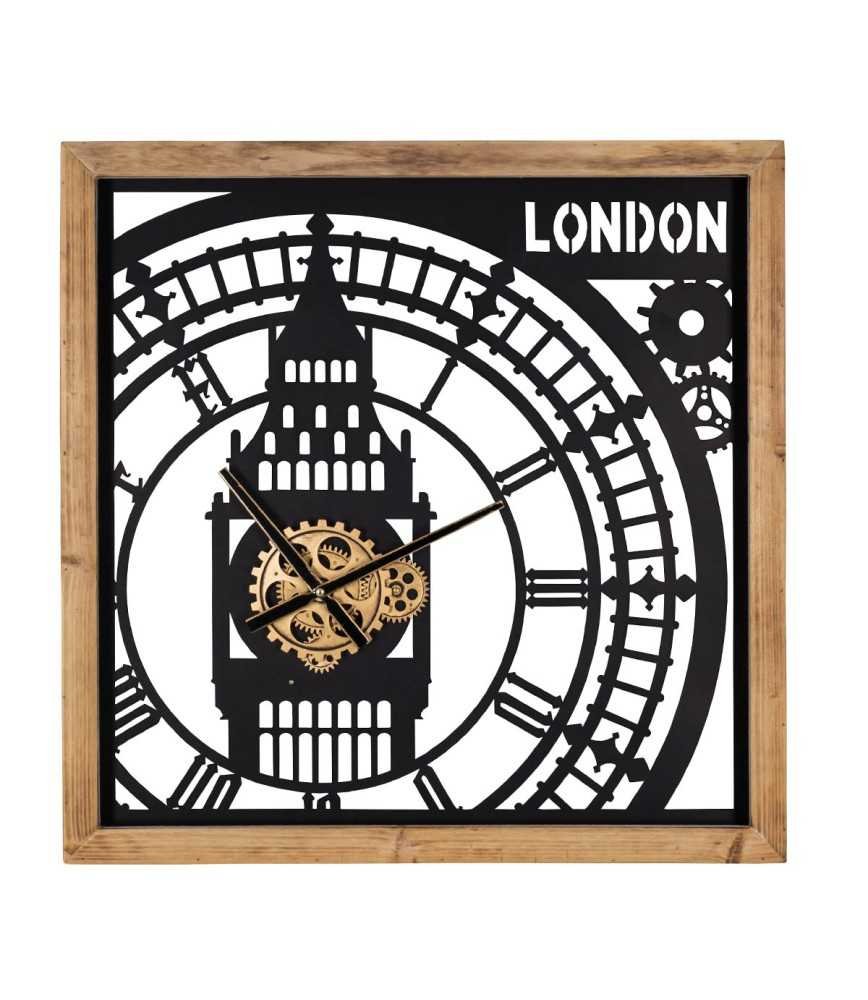 Pendule London avec mécanisme 60 x 60 cm