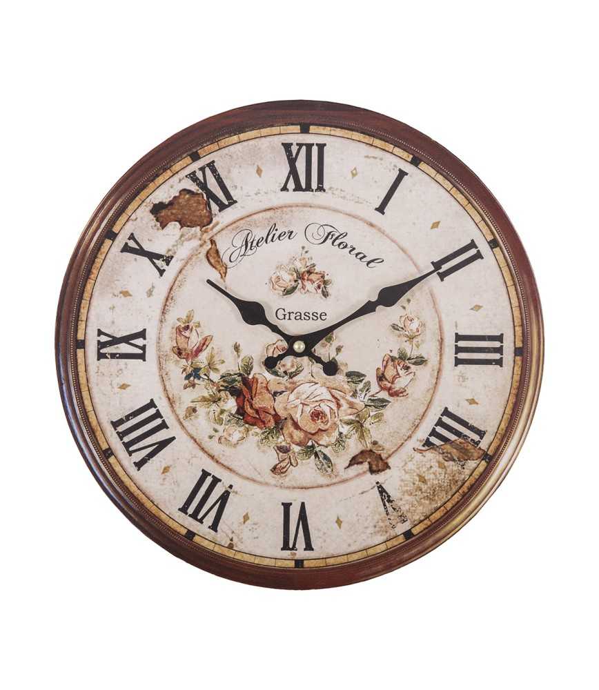 Pendule Atelier floral Ø 29cm