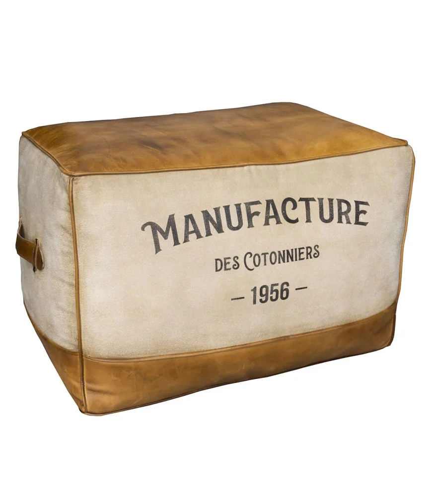 Pouf Manufacture 60 x 40 x 40 cm