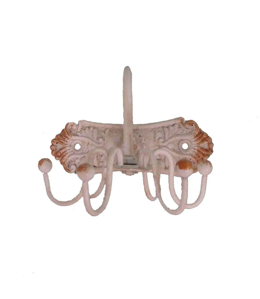 Patère rotative crème