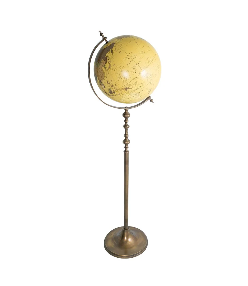 Globe terrestre sur pied H:140cm