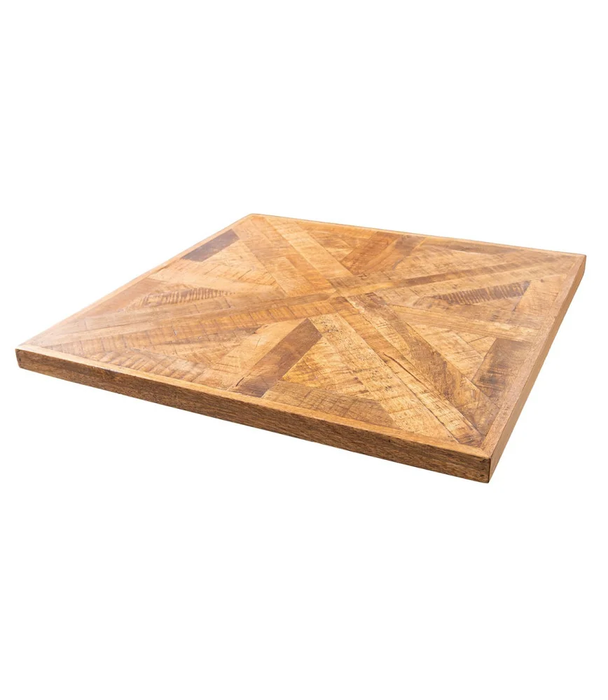 Plateau de table de bar parquet 70X70