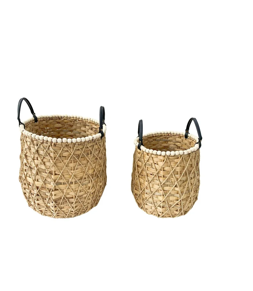 Set 2 paniers avec anse