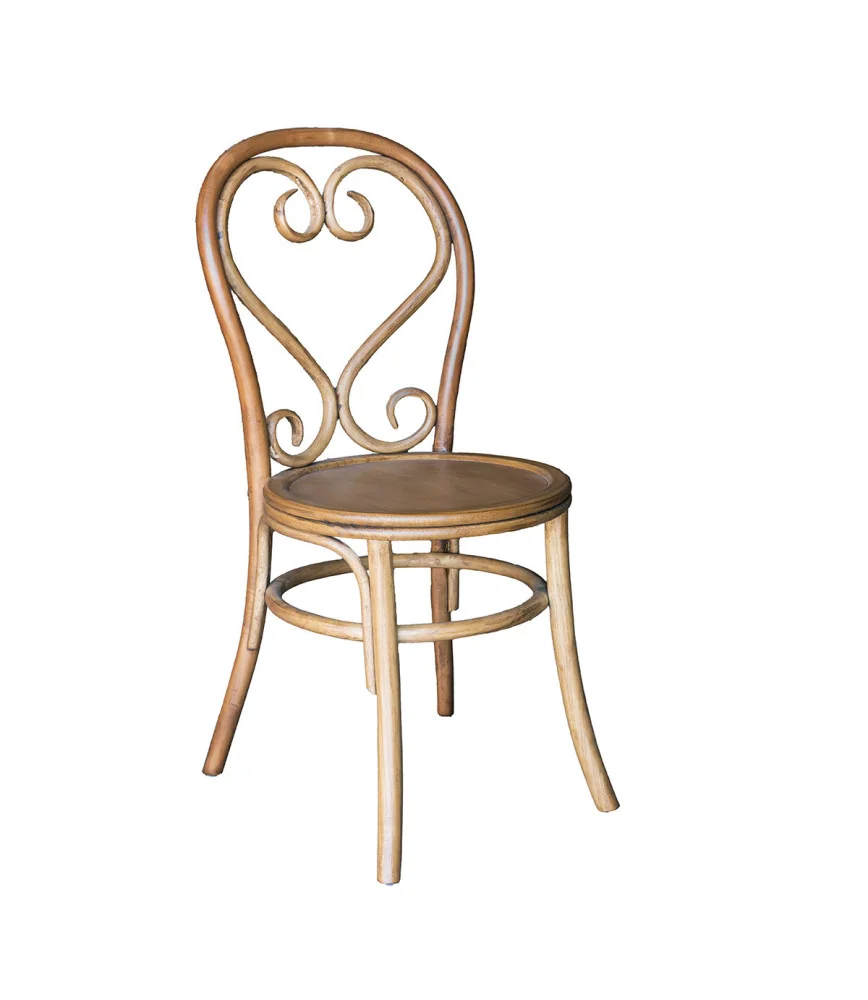 Chaise Brasserie "Montmartre" ciré