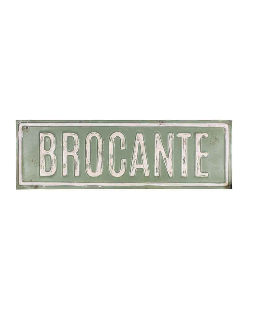 Plaque Brocante
